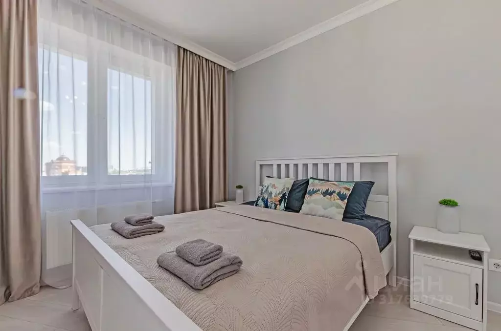 2-к кв. Татарстан, Казань ул. Вишневского, 57А (61.0 м) - Фото 1