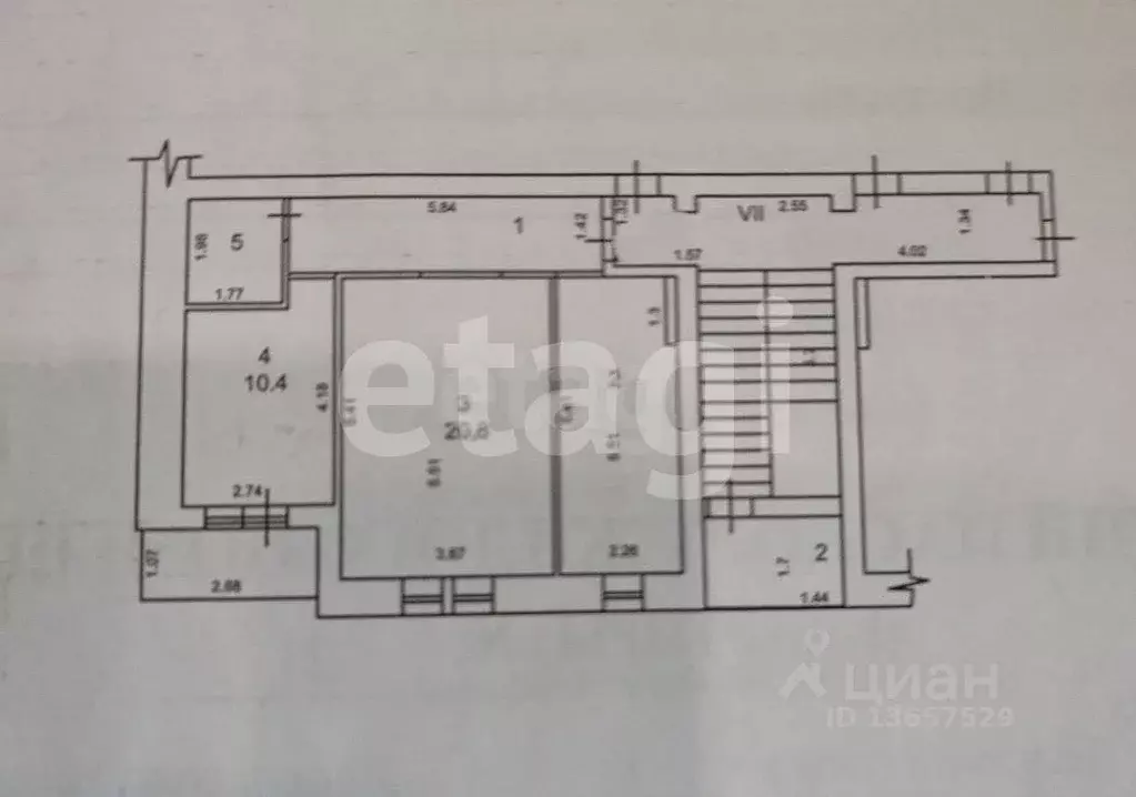 2-к кв. Иркутская область, Иркутск ул. Ярославского, 280Б (54.9 м) - Фото 2