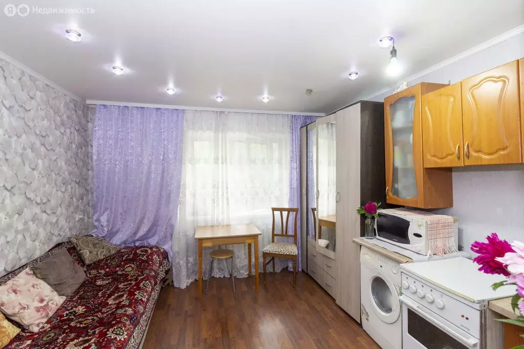 1-комнатная квартира: Тюмень, улица Червишевский Тракт, 68А (18.6 м) - Фото 2