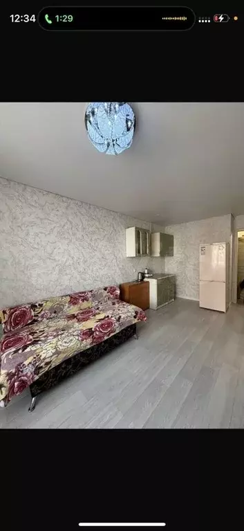 Квартира-студия, 27 м, 2/6 эт. - Фото 1