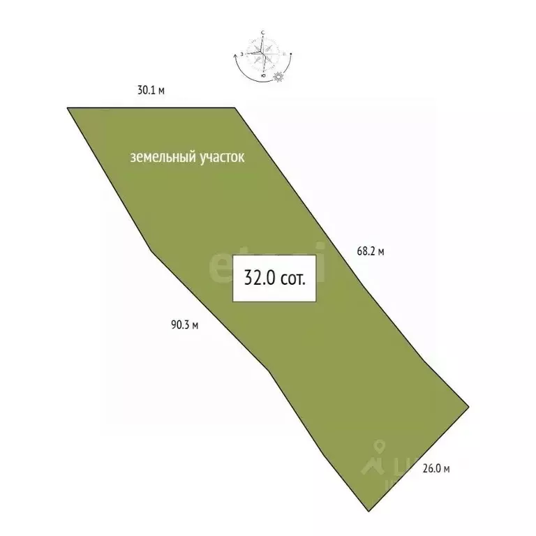 Участок в Алтай, Майминский район, с. Соузга  (32.0 сот.) - Фото 2