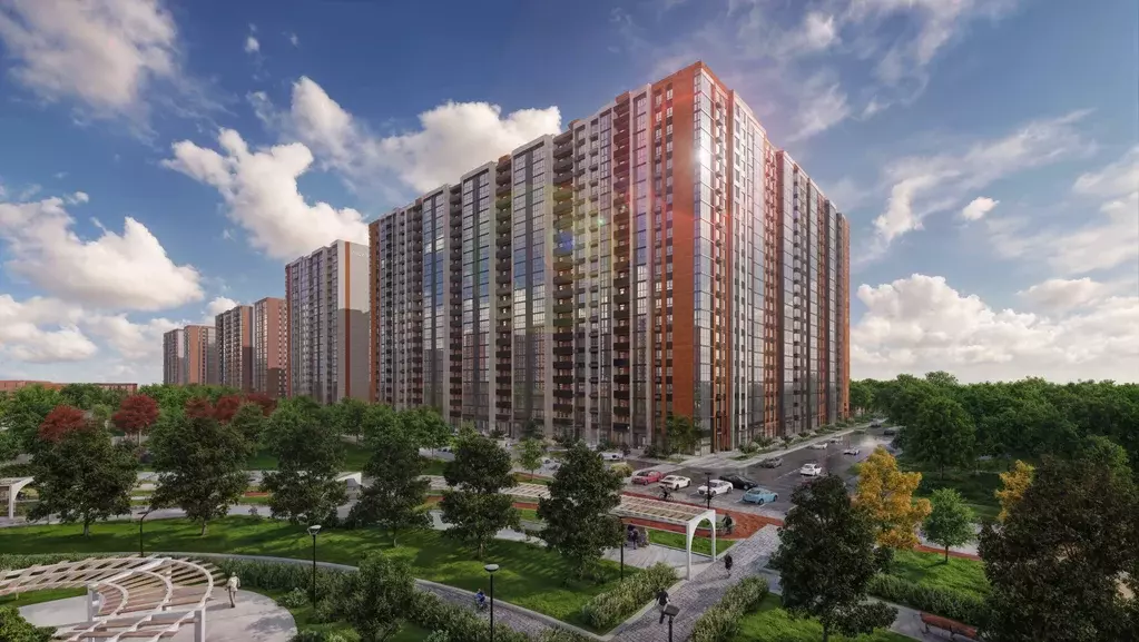1-к квартира, 44.36 м - Фото 1