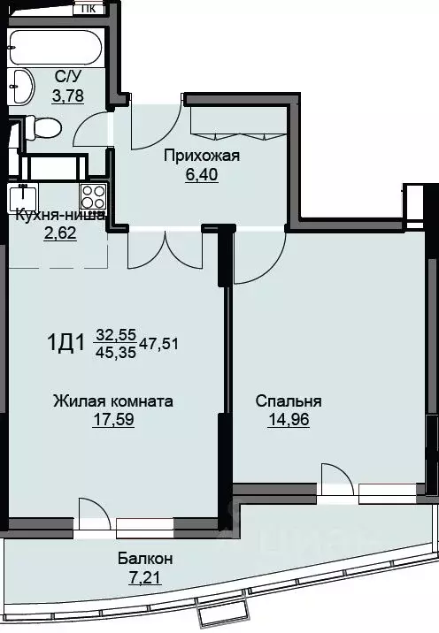 1-к кв. Московская область, Щелково Соболевка мкр, Соболевка жилой ... - Фото 0