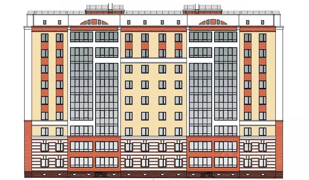 4-к кв. Омская область, Омск ул. А.Н. Кабанова, 2 (100.45 м) - Фото 0