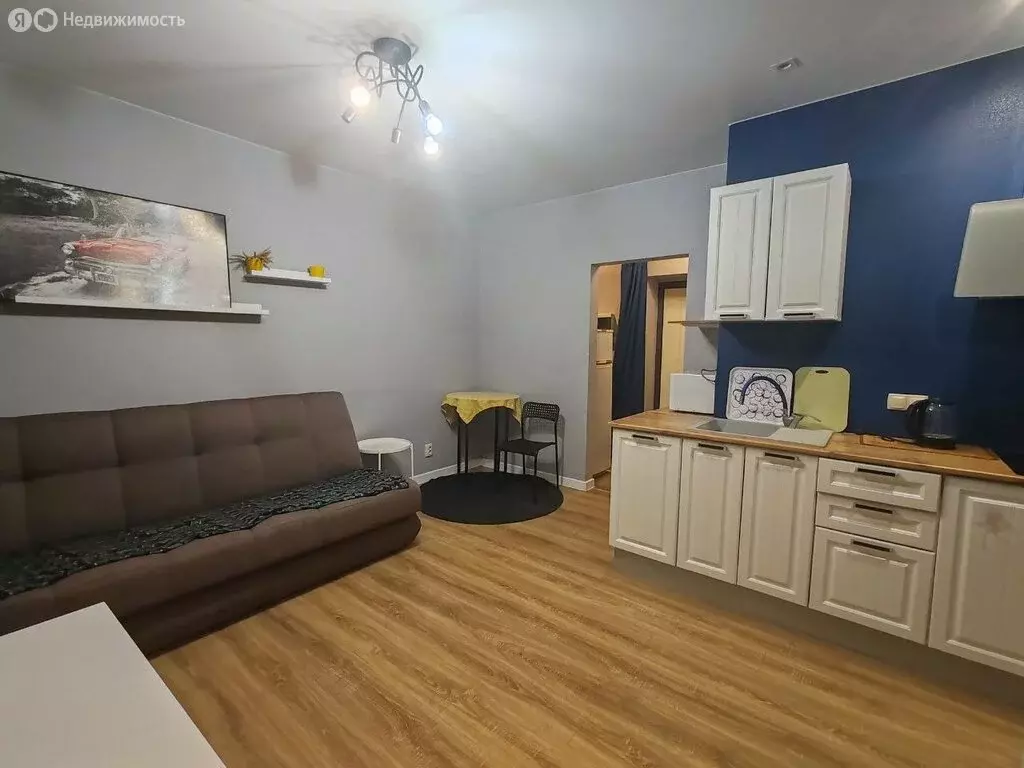 Квартира-студия: аул Новая Адыгея, Бжегокайская улица, 31/6к4 (21.8 м) - Фото 1