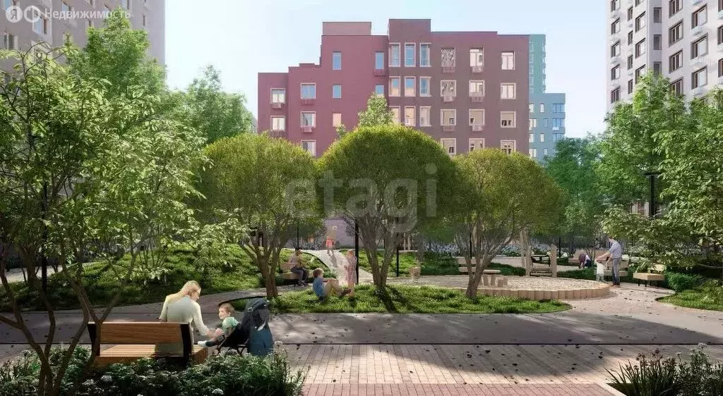 2-комнатная квартира: Тюмень, улица Эльвиры Федоровой, 1 (61.9 м) - Фото 2