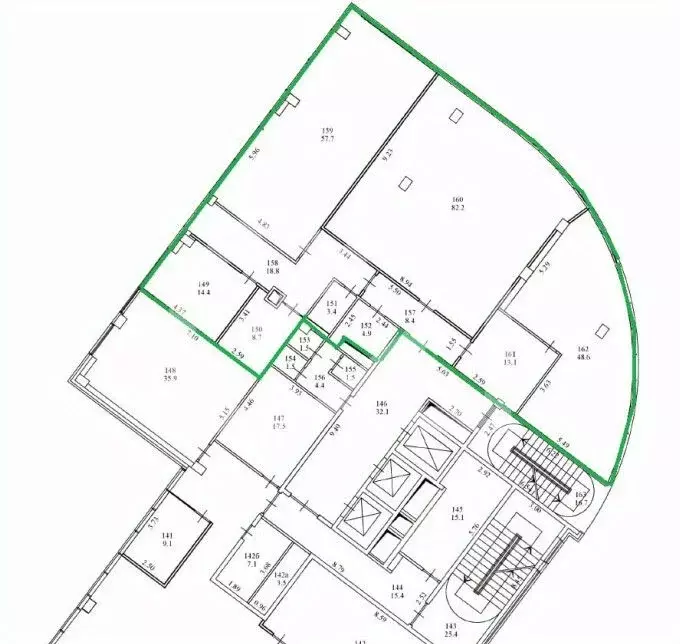 Помещение свободного назначения в Москва Поклонная ул., 3 (292 м) - Фото 2
