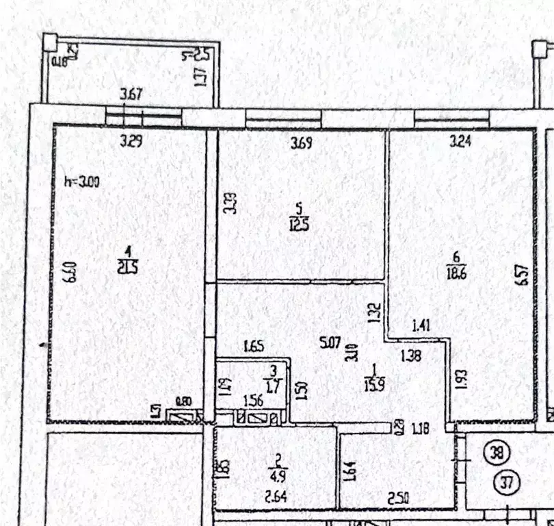 2-к кв. Брянская область, Брянск ул. Ильи Иванова, 3А (75.1 м) - Фото 0