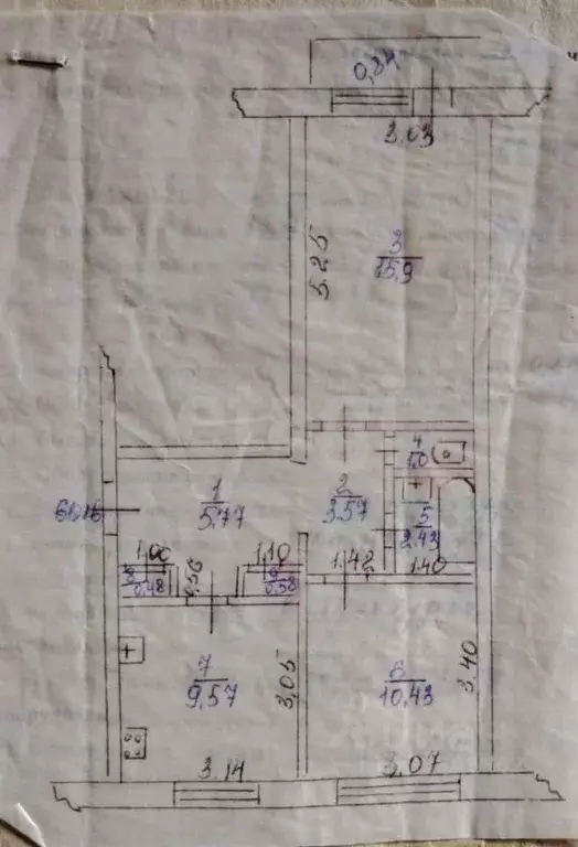 2-к кв. Забайкальский край, Нерчинск ул. Декабристов, 7А (50.6 м) - Фото 2