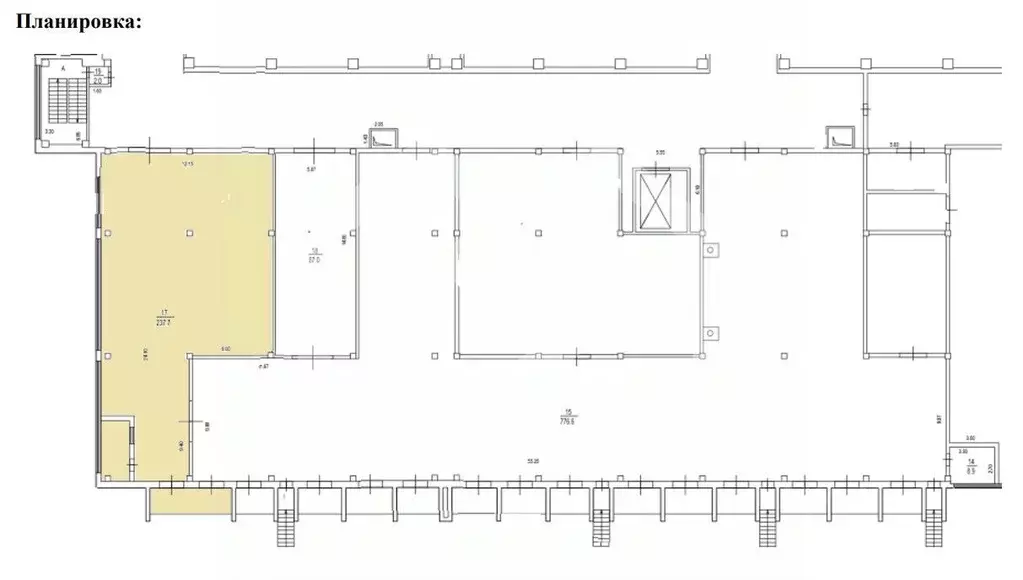 Помещение свободного назначения в Москва Сигнальный проезд, вл16с21 ... - Фото 2