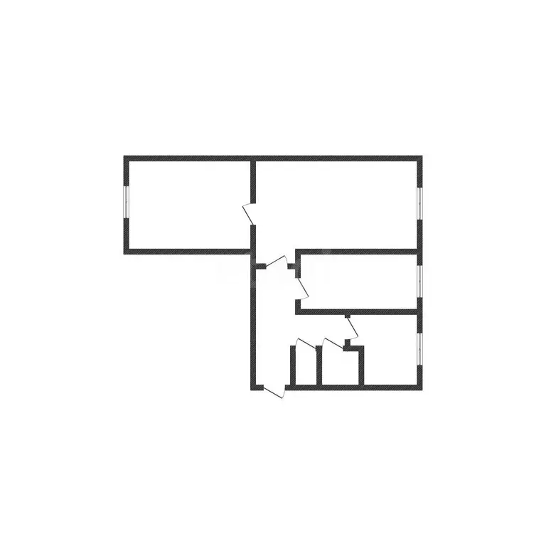 3-комнатная квартира: Строитель, улица 5 Августа, 4 (57.9 м) - Фото 1