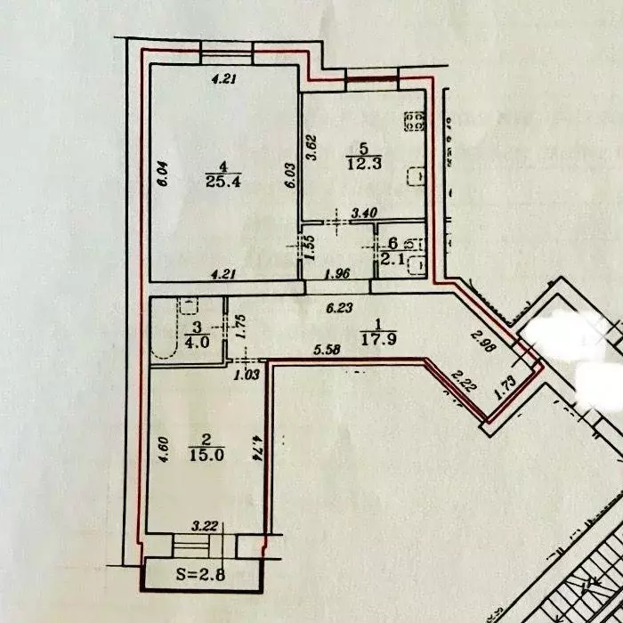 Квартира, 2 комнаты, 76 м - Фото 0