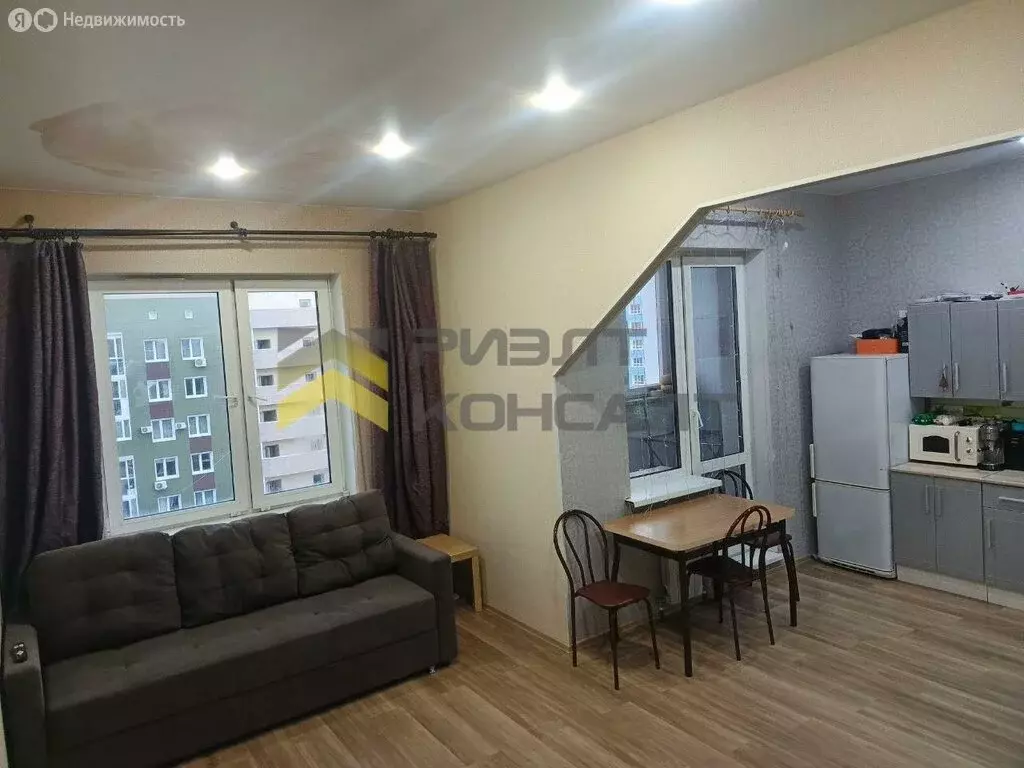 Квартира-студия: Омск, улица Крупской, 13А (38.6 м) - Фото 1