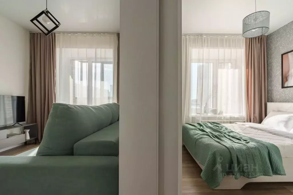 2-к кв. Красноярский край, Красноярск ул. Молокова, 1к1 (37.0 м) - Фото 2