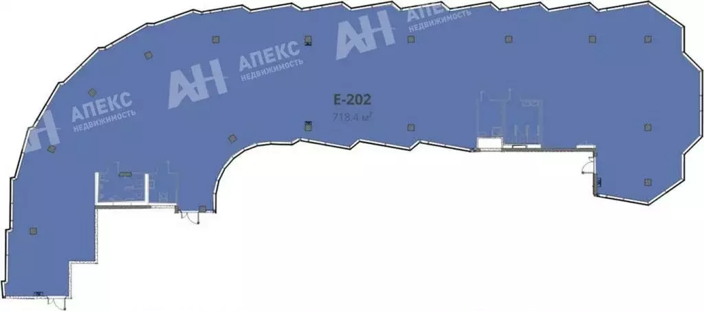 Помещение свободного назначения (718 м) - Фото 1