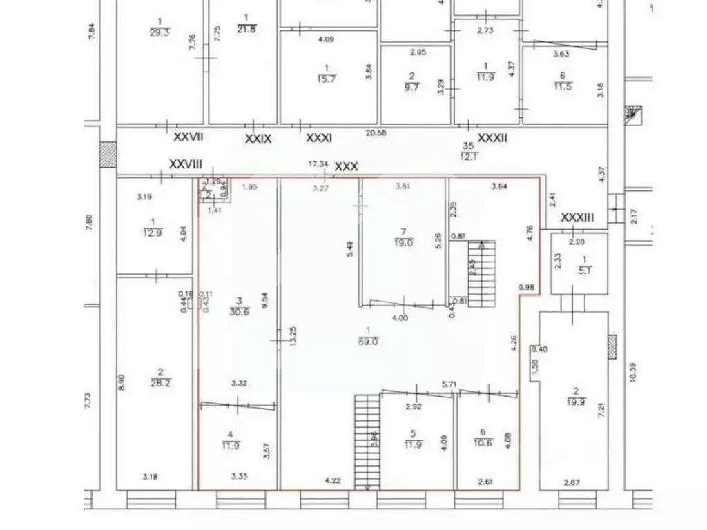 Помещение свободного назначения в Москва Холодильный пер., 3к1с3 (236 ... - Фото 2