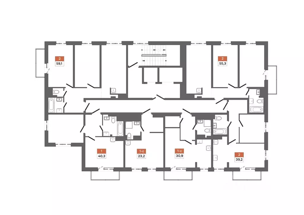 1-к кв. Ханты-Мансийский АО, Сургут 30А мкр,  (28.66 м) - Фото 1