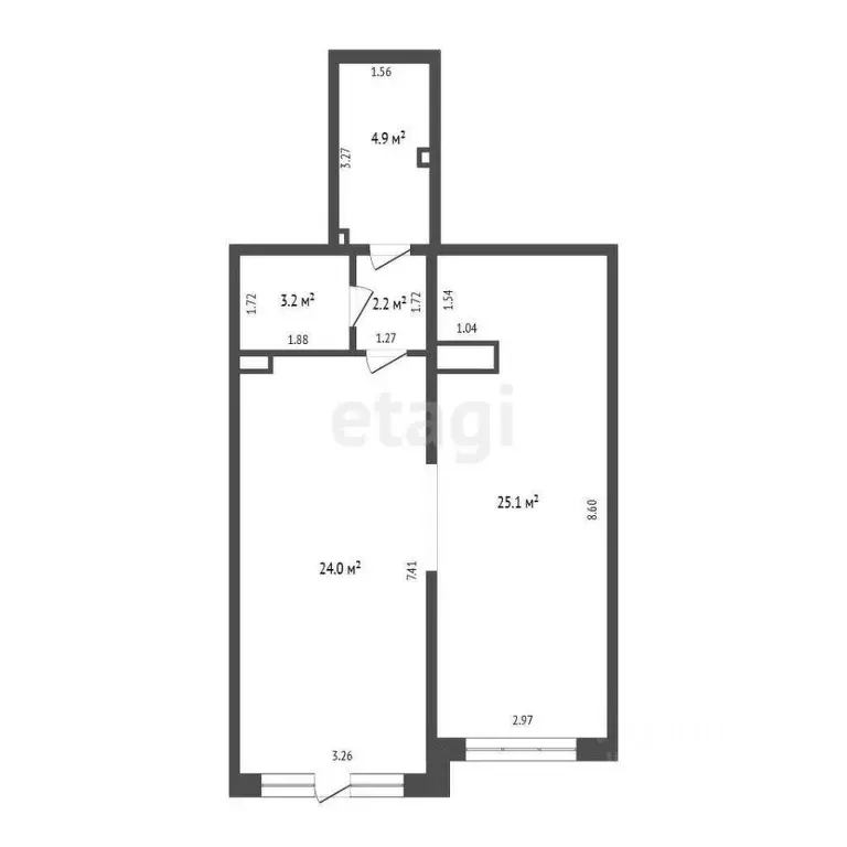 Торговая площадь в Тюменская область, Тюмень Рощино мкр, ул. Медовая, ... - Фото 2