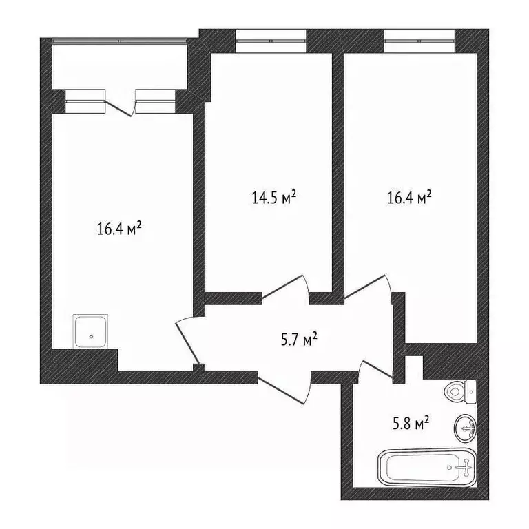 2-к кв. Нижегородская область, Нижний Новгород д. Анкудиновка, ул. ... - Фото 0