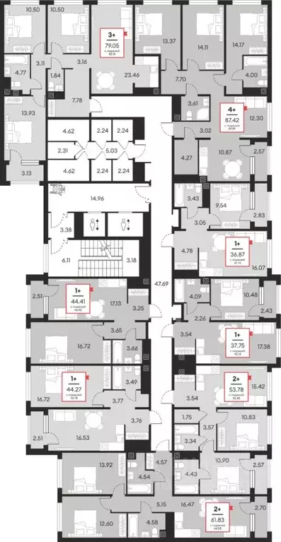 1-к кв. Ханты-Мансийский АО, Нефтеюганск ул. Нефтяников, 48А (44.41 м) - Фото 2