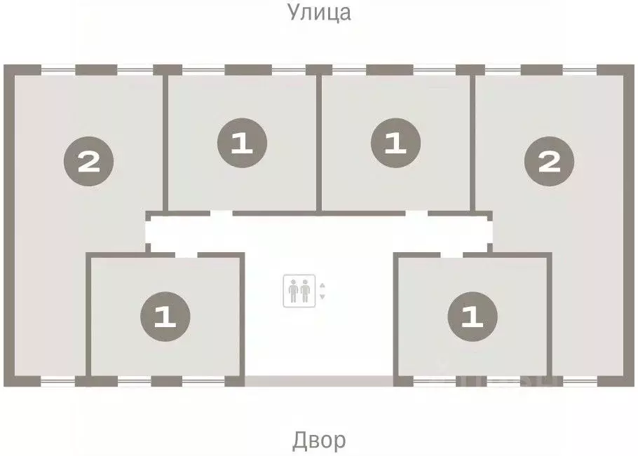 1-к кв. Омская область, Омск  (42.11 м) - Фото 1