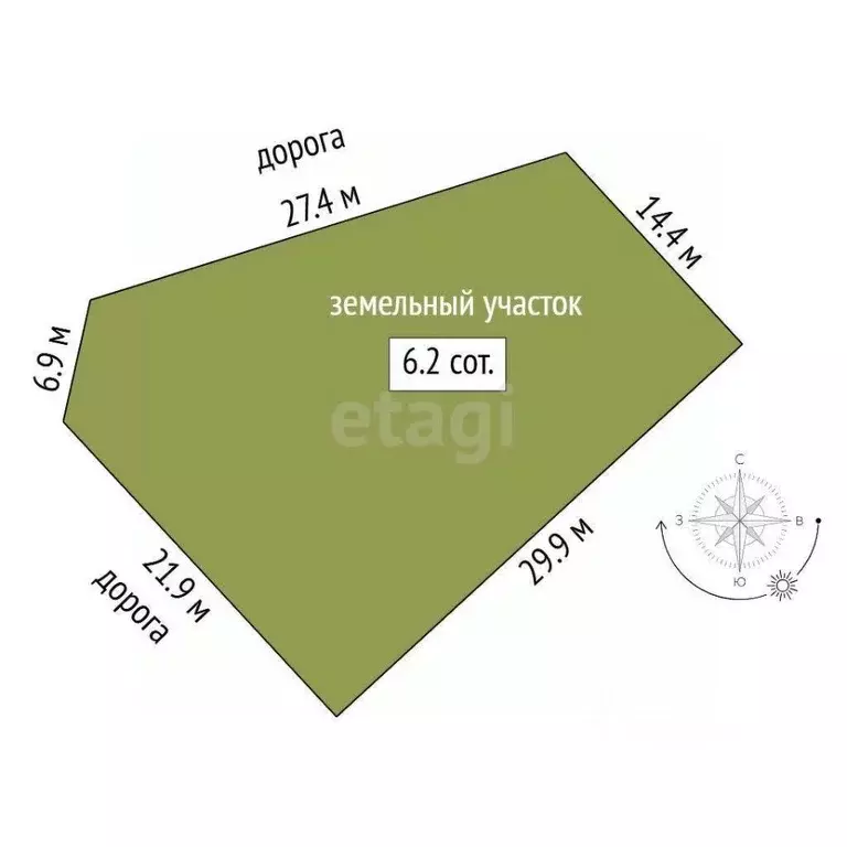 Участок в Тюменская область, Тюменский муниципальный округ, с. Чикча, ... - Фото 2
