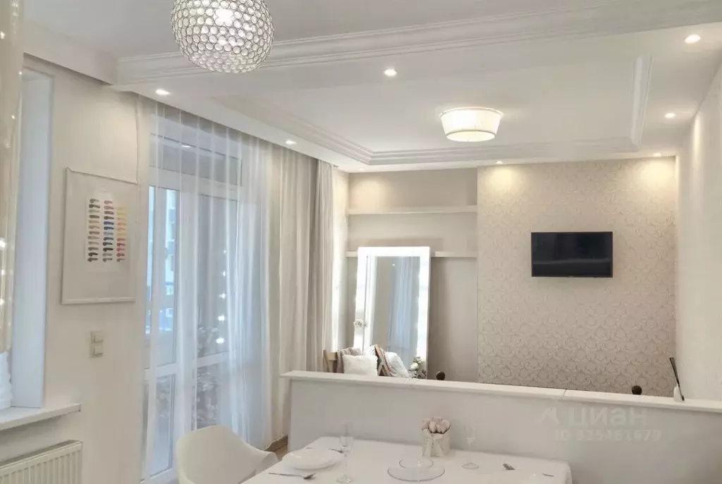 Студия Санкт-Петербург наб. Реки Смоленки, 3к1 (28.0 м) - Фото 1