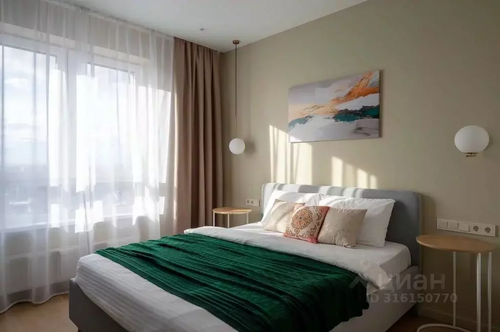 1-к кв. Татарстан, Казань ул. Николая Ершова, 66 (39.0 м) - Фото 0