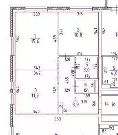 2-к кв. Свердловская область, Екатеринбург ул. Хуторская, 1 (51.5 м) - Фото 1