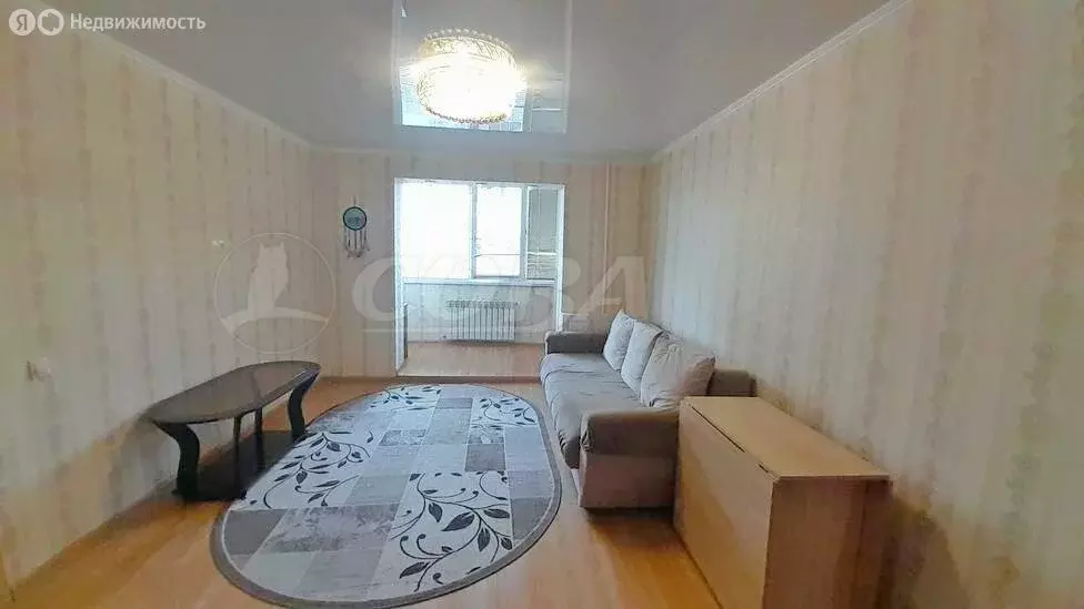 1-комнатная квартира: Тюмень, микрорайон Мыс, улица Малиновского, 4к2 ... - Фото 2