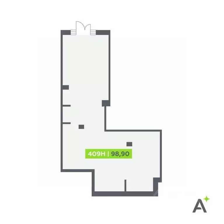 Торговая площадь в Санкт-Петербург ул. Среднерогатская, 11к2 (99 м) - Фото 1