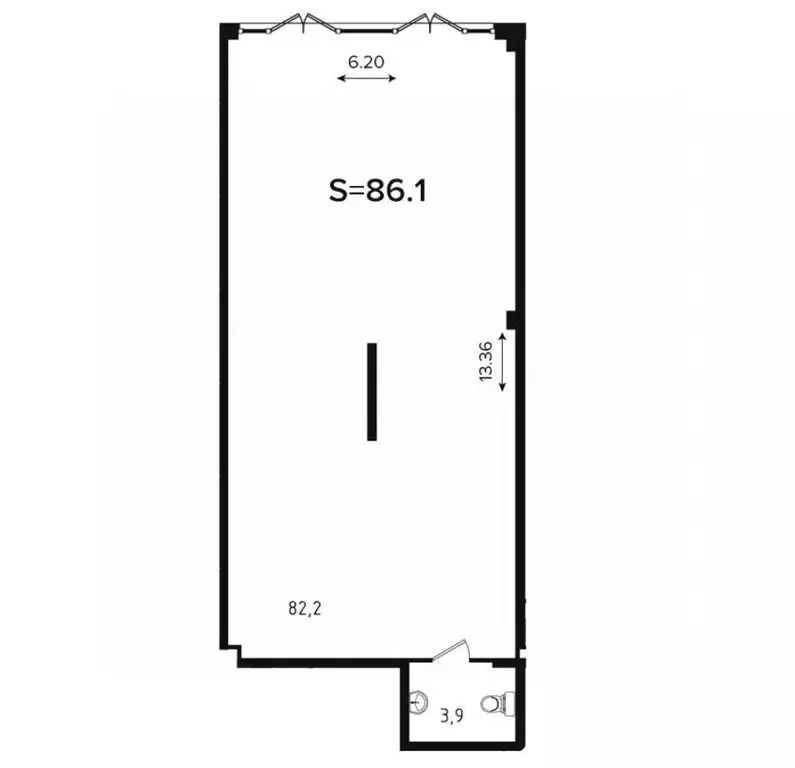 Помещение свободного назначения в Краснодарский край, Краснодар ул. ... - Фото 2