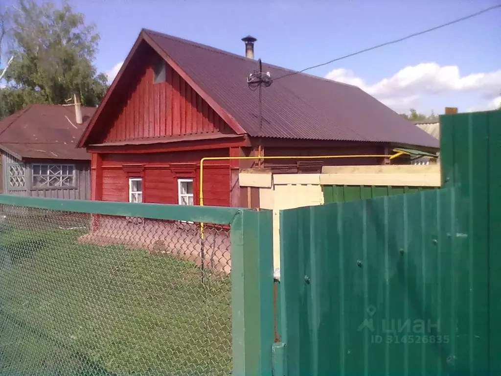 Дом в Рязанская область, Спасский район, Киструсское с/пос, с. Новый ... - Фото 0