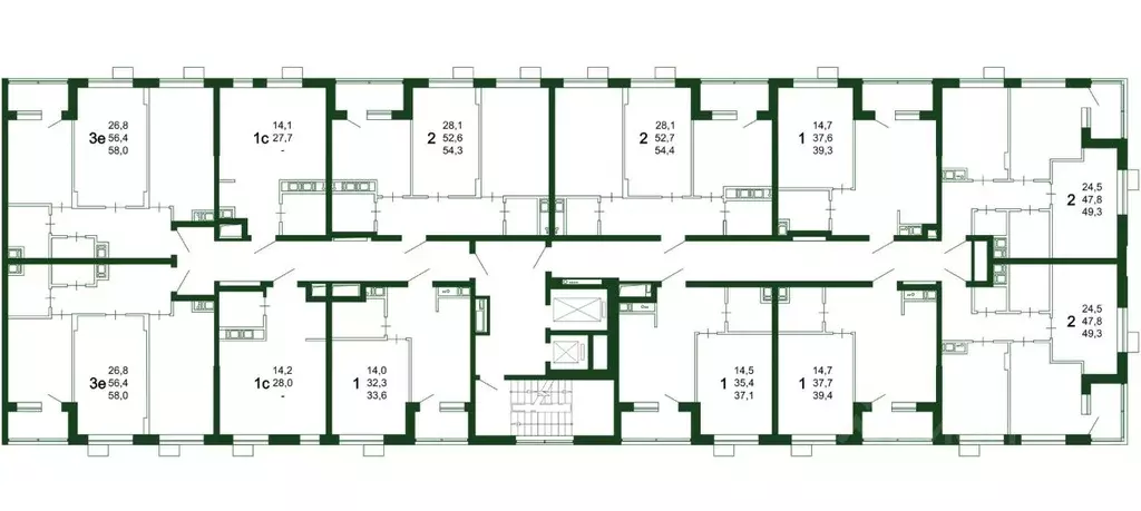 2-к кв. Воронежская область, Воронеж бул. Содружества, 6 (54.3 м) - Фото 0