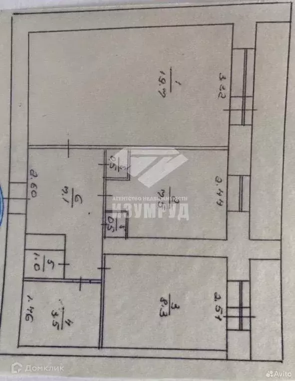 Продаётся 2-к квартира, 54 м - Фото 0