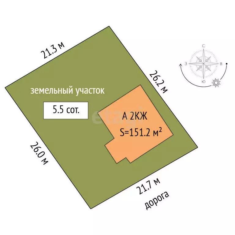 Дом в Тюмень, СНТ Тополя, 30-я улица (151.2 м) - Фото 1