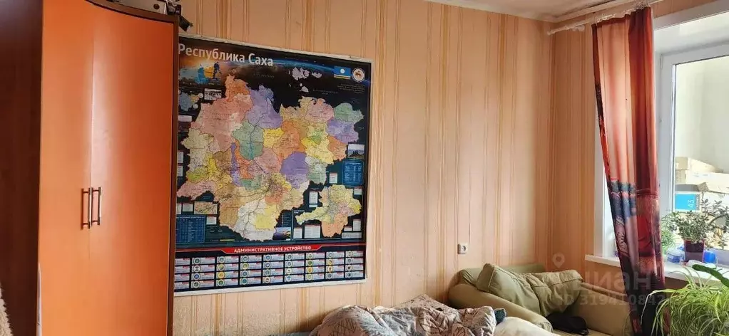 1-к кв. Саха (Якутия), Якутск ул. Ярославского, 19 (37.0 м) - Фото 1