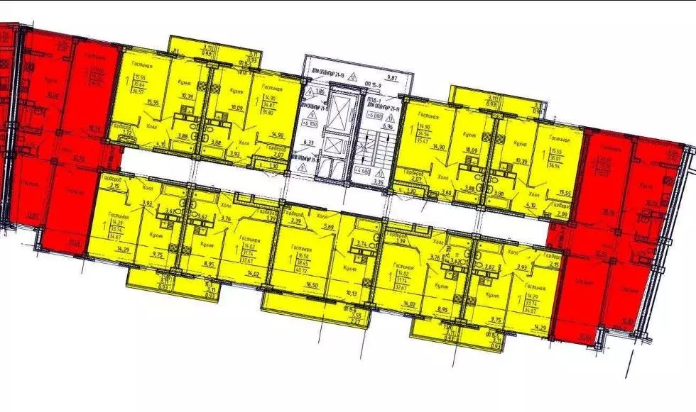 3-к кв. Пензенская область, Пенза ул. Генерала Глазунова, 6 (78.41 м) - Фото 2