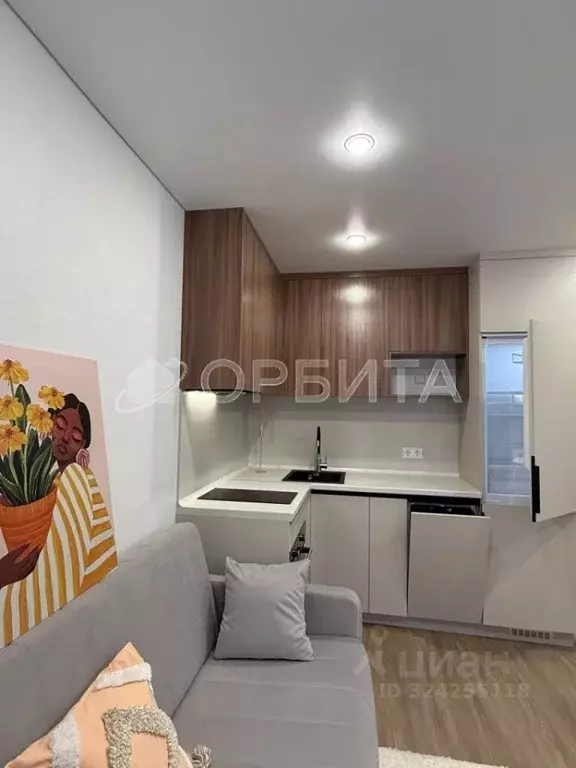 1-к кв. Тюменская область, Тюменский муниципальный округ, д. Патрушева ... - Фото 2