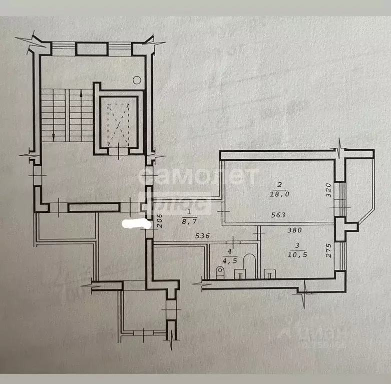 2-к кв. Новосибирская область, Новосибирск Стартовая ул., 3 (43.0 м) - Фото 1