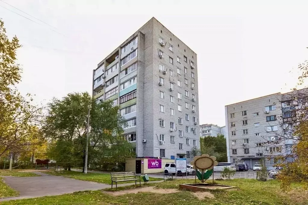 2-к кв. Хабаровский край, Хабаровск Южный мкр, ул. Ворошилова, 48А ... - Фото 1