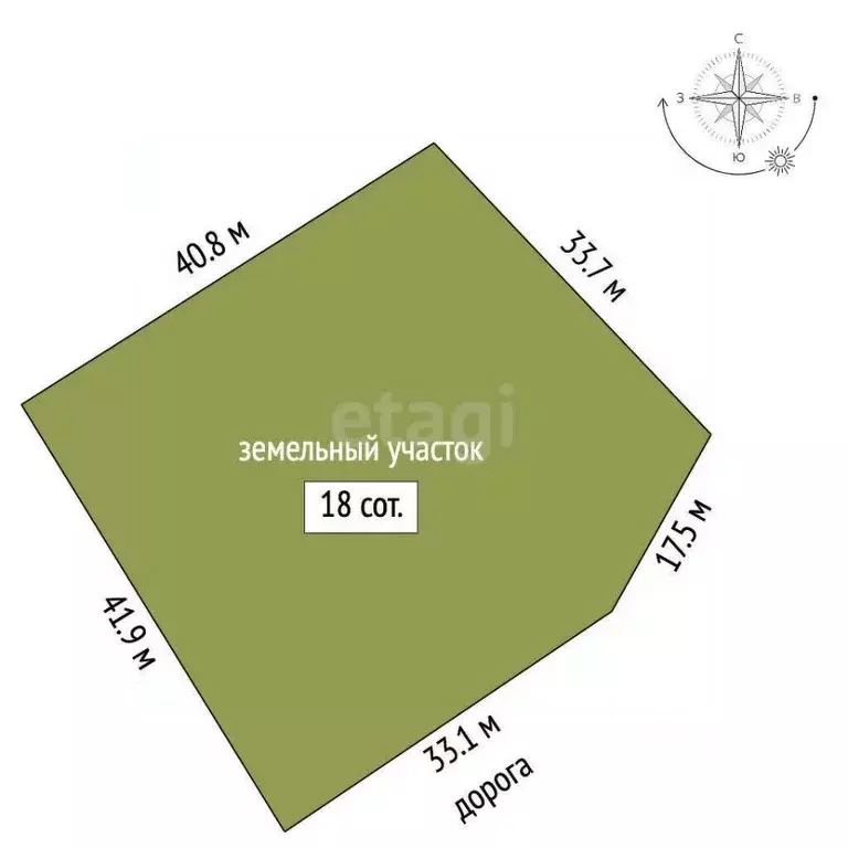 Участок в Ярославская область, Даниловский муниципальный округ, д. ... - Фото 1