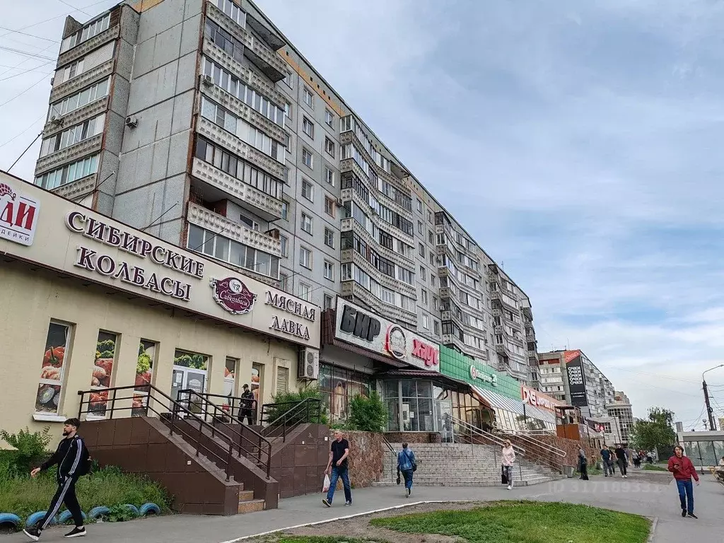 2-к кв. Омская область, Омск ул. 10 лет Октября, 109 (53.2 м) - Фото 1