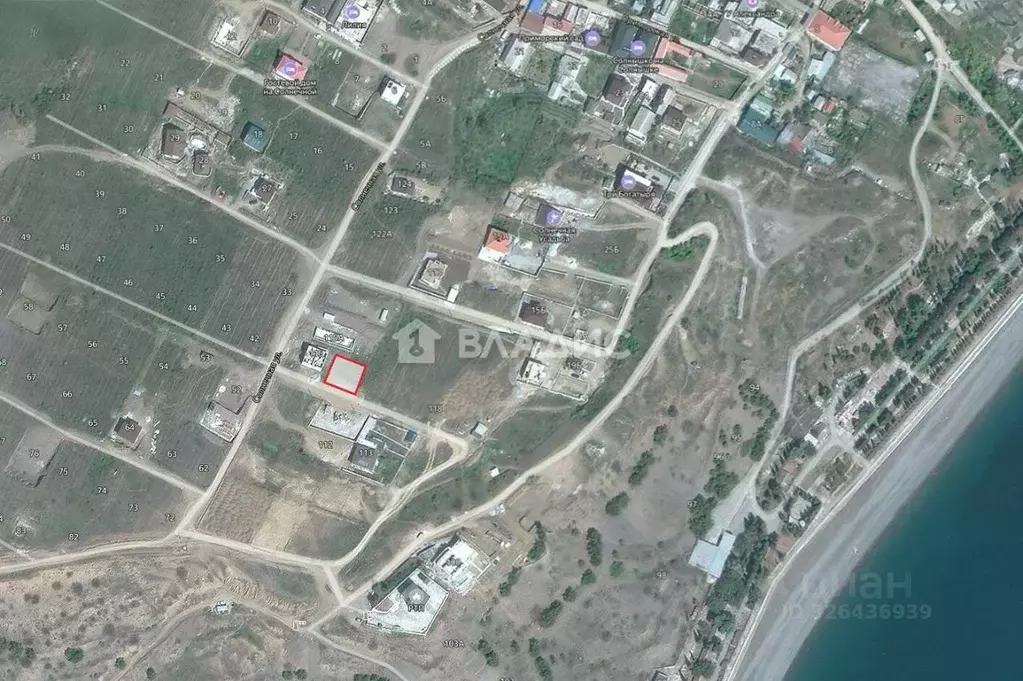 Участок в Крым, Алушта муниципальный округ, с. Солнечногорское ул. ... - Фото 2