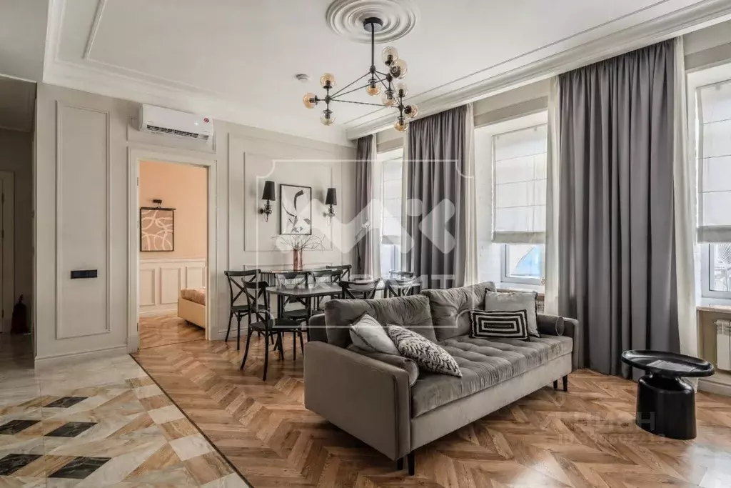 3-к кв. Санкт-Петербург наб. Реки Фонтанки, 52 (71.0 м) - Фото 1