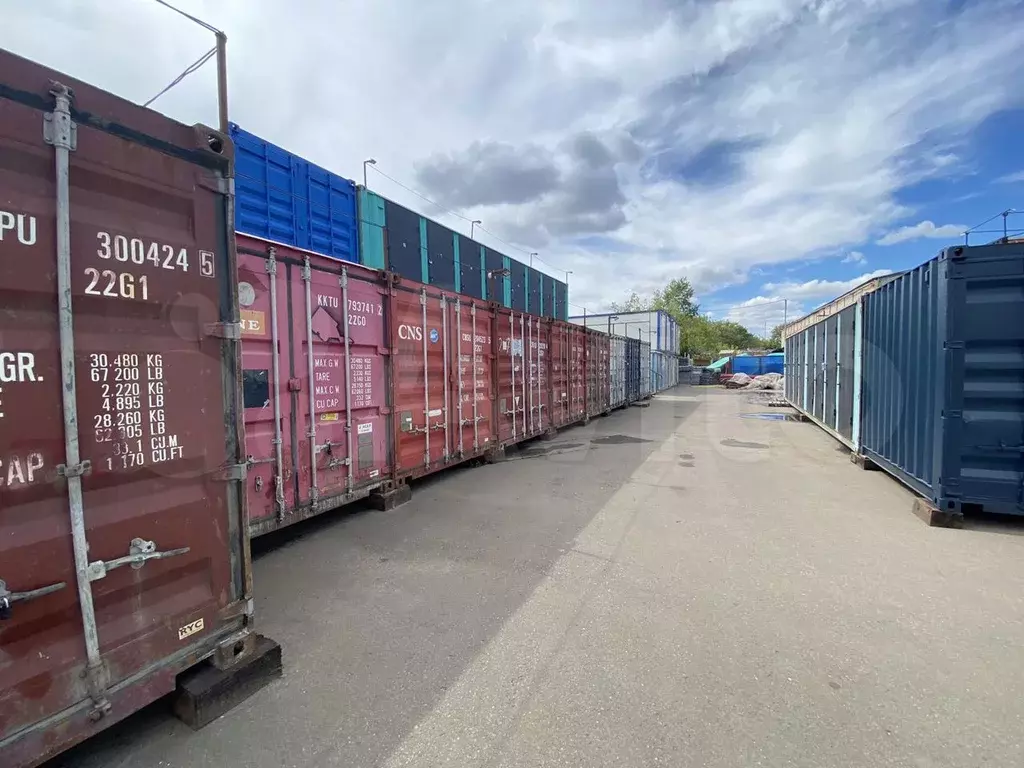 Склад контейнер, 15 м в Перово - Фото 1