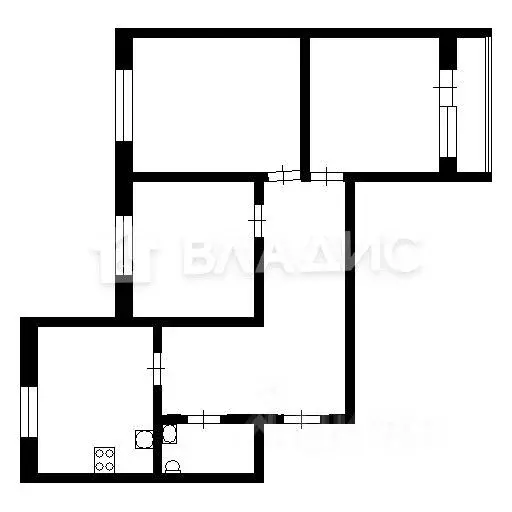 3-к кв. Москва Южнобутовская ул., 81 (74.3 м) - Фото 1