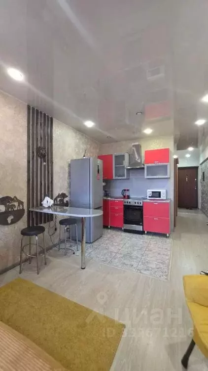 Студия Иркутская область, Иркутск ул. Лызина, 34 (33.4 м) - Фото 1
