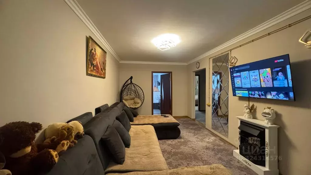 3-к кв. Северная Осетия, Владикавказ ул. Галковского, 229 (69.0 м) - Фото 1