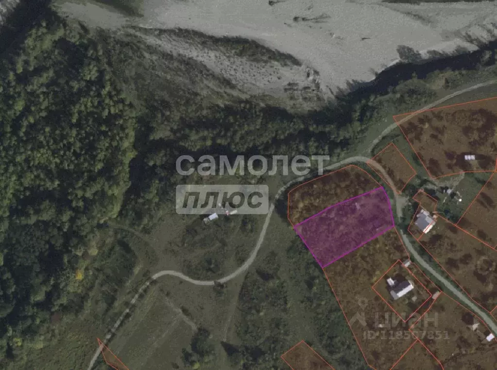 Участок в Краснодарский край, Апшеронский район, Черниговское с/пос, ... - Фото 2